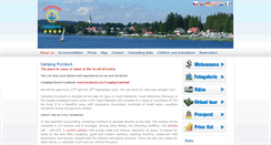 Desktop Screenshot of campingfrymburk.cz